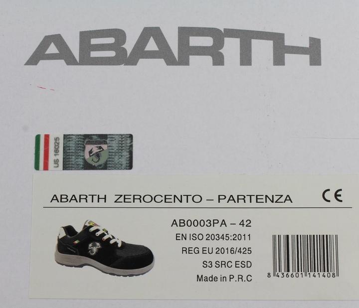 Image du produit Abarth Chaussures de sécurité Zerocento Partenza (39)