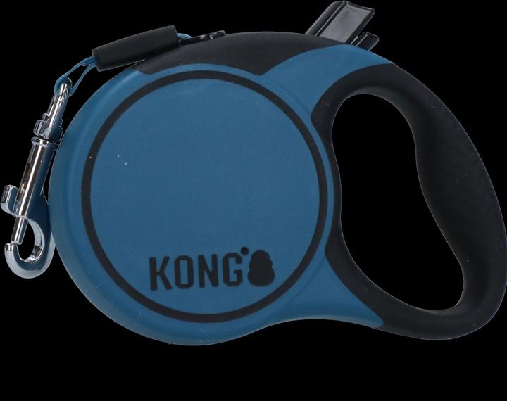Immagine prodotto KONG Guinzaglio retrattile Terrain Blue XS (3m/12kg) - (KONGTRNXSBL) (XS, Cane, Sport cane)