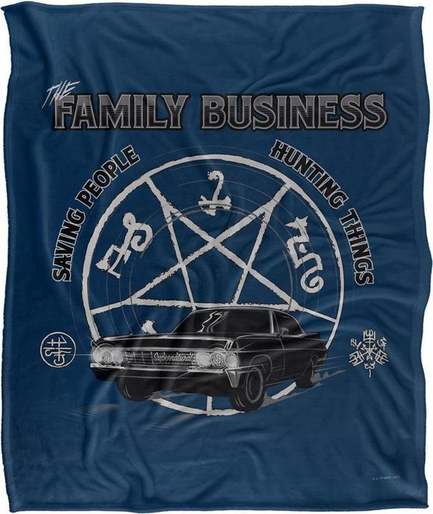Produktbild Supernatural Decke Saving People Hunting Things (152 x 127 cm)