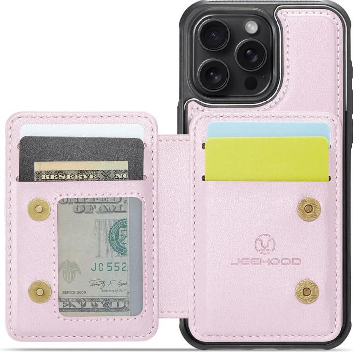 Produktbild Cover-Discount iPhone 16 Pro - 2-in-1 Backcover mit Kreditkarten-Etui (Apple iPhone 16 Pro)