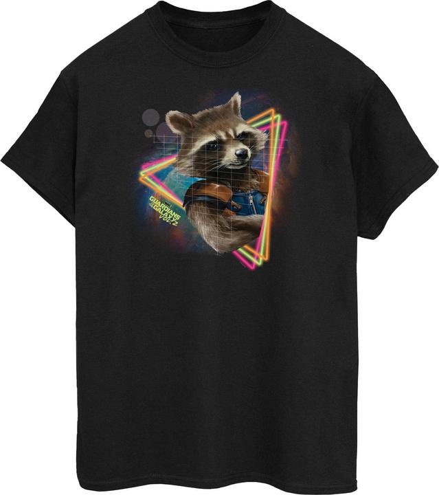 Guardians Of The Galaxy Neon Rocket TShirt