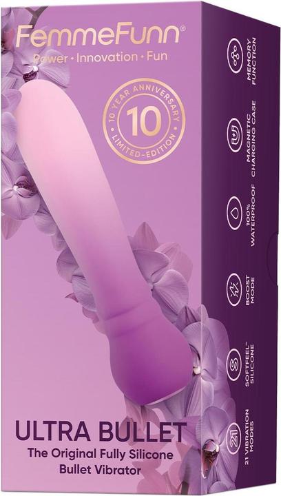 Image du produit Femme Funn Vibromasseur Ultra Bullet - 20 Modes Puissants USB Rechargeable & Whisper Quiet Bullet Massage