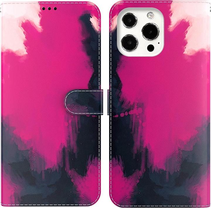 Immagine prodotto Art Custodia a libro per iPhone 13 Pro Custodia con slot per carte Pink (Apple iPhone 13 Pro)