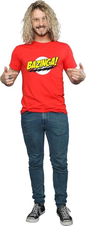 Actual product image Dam Mens Bazinga Cotton T-Shirt (XL)