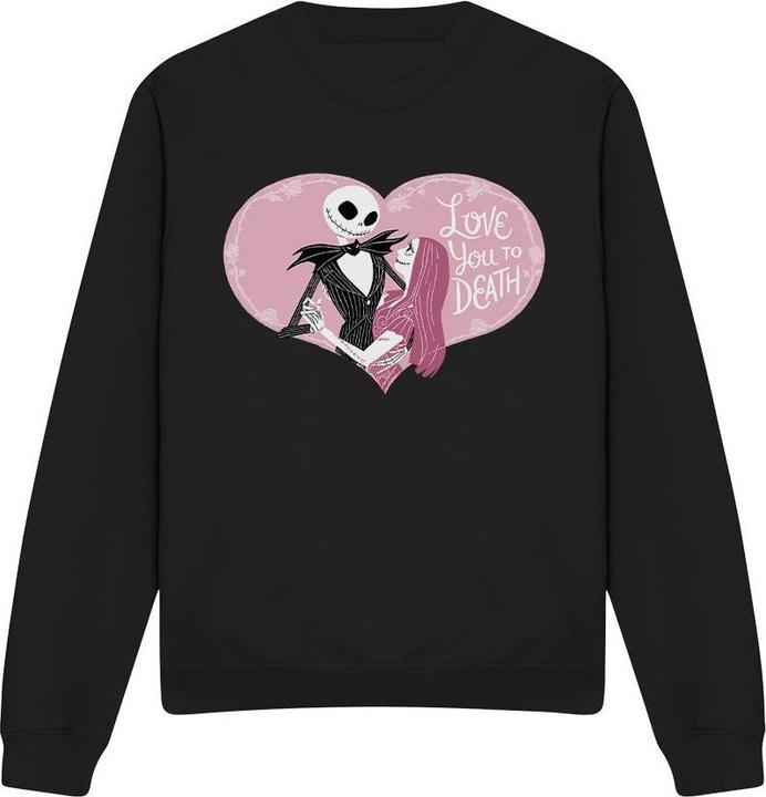The Nightmare Before Christmas Love You To Death Sweatshirt Valentinstag