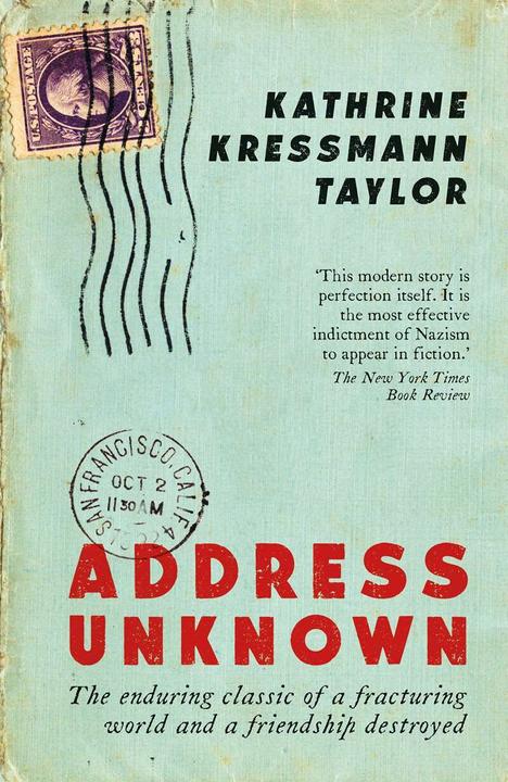 Produktbild Address Unknown (Englisch, Kathrine Kressmann Taylor, 2019)