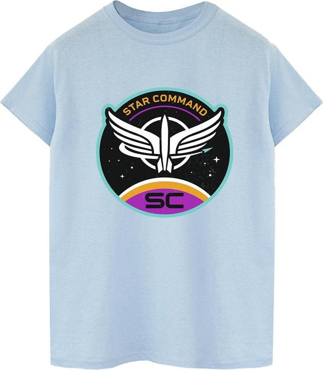 Actual product image Disney Mens Lightyear Star Command Circle T-Shirt (XL)