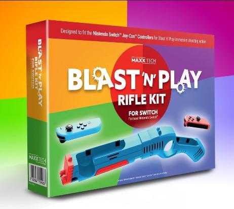 Immagine prodotto Maxx Tech Kit fucile Blast 'n' Play per Switch (Switch)