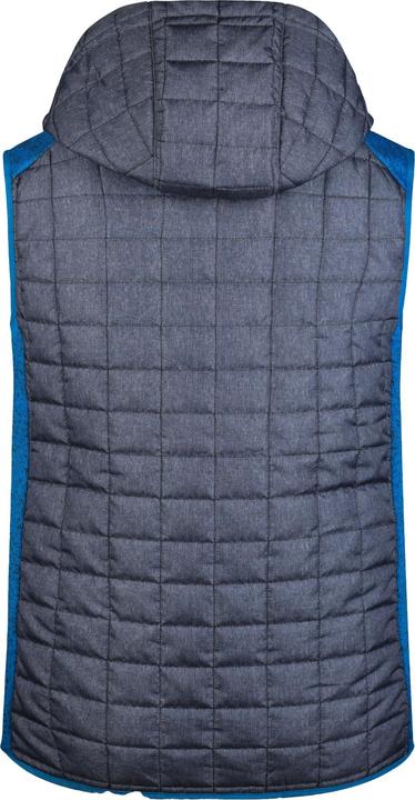 Immagine prodotto L-Boxx Gilet ibrido da uomo in maglia di pile - royal melange / antracite melange taglia S (S)