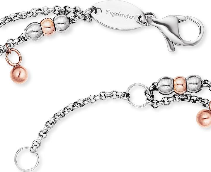 Actual product image Engelsrufer Armband (17 cm, Stainless steel, Perle)