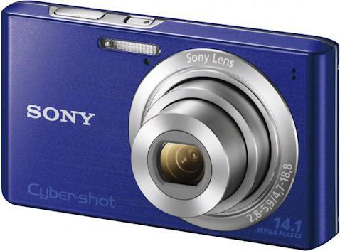 Produktbild Sony DSC-W610, 14.1 MP, Schwenkpanorama, 4x WW-Zoom, Blau