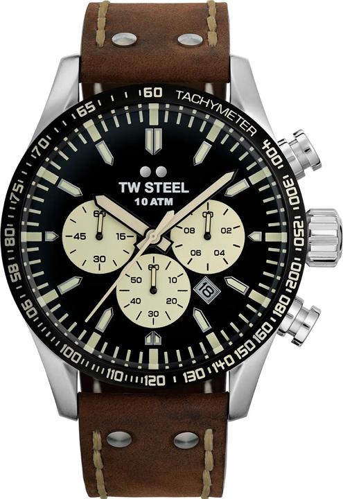 Image du produit TW-Steel VS120 Volante Chronographe 48mm 10ATM (Chronographe, 48 mm)