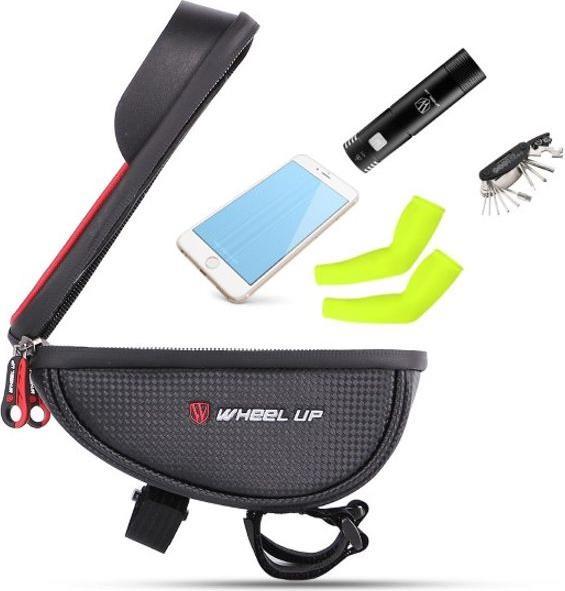 Actual product image Wheel Up Bike mount for cell phones up to 6 inch