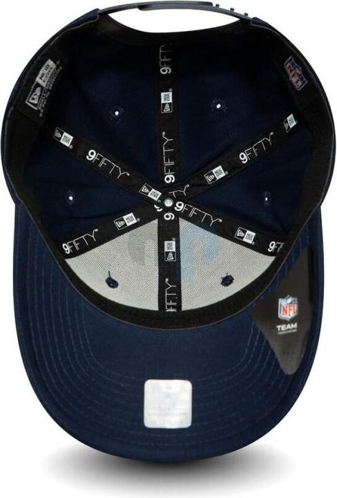 Actual product image New Era NFL - New England Patriots - Team Stretch 9Fifty Stretch Snapback Cap Blue SM (54, 55, 56, 57)