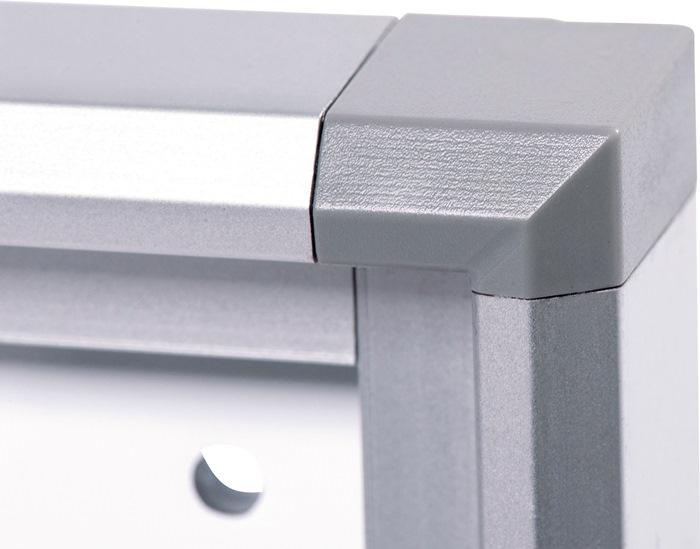 Actual product image Maul Showcase, outer depth 27 mm (Whiteboard, 65.5 x 49 cm)