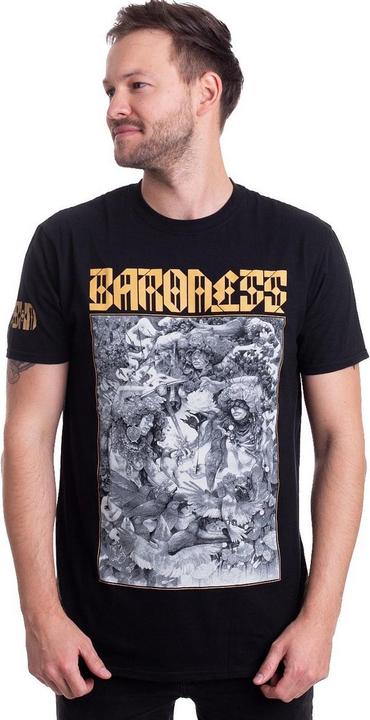 Baroness Gold & Grey TShirt