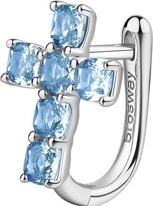 Image du produit Brosway Boucles d'oreilles simples stylées Fancy Cloud Light Blue FCL16 (Argent 925)
