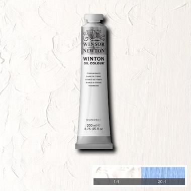 Produktbild Winsor & Newton Winton oil 200ml titanium white 644 (Titanium White, 200 ml)