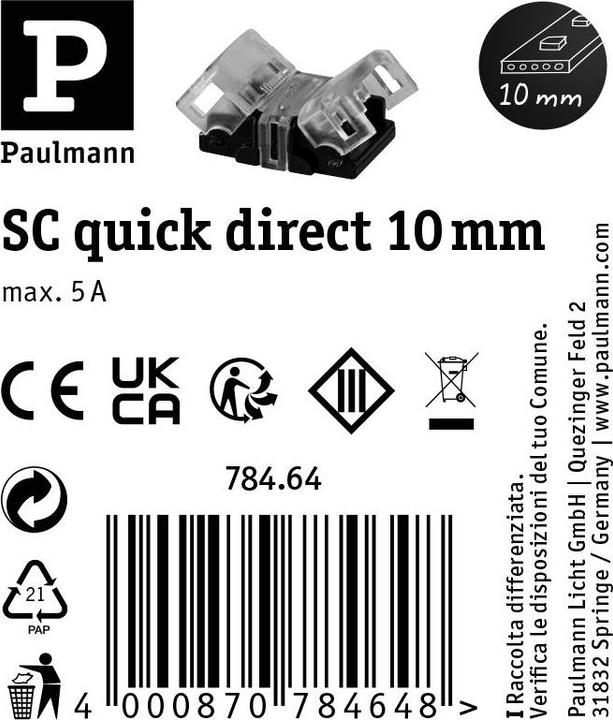 Image du produit Paulmann Connecteur Pro Strip