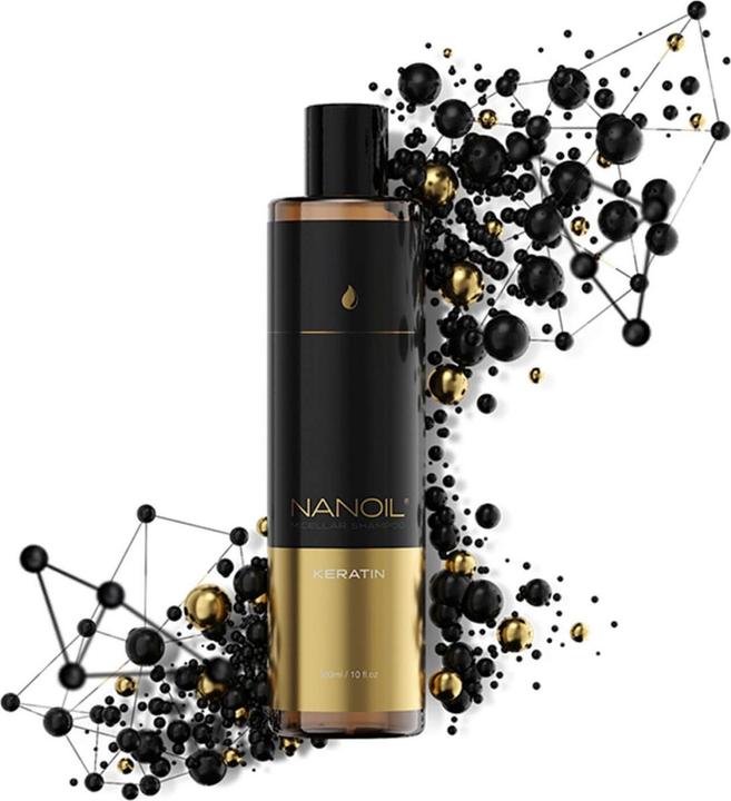 Immagine prodotto Nanoil Shampoo Micell con cheratina (300 ml, Shampoo liquido)