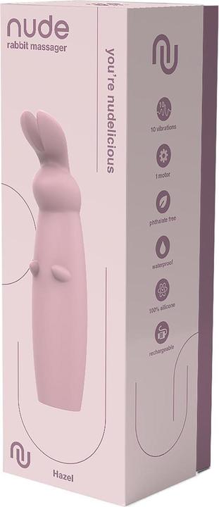 Produktbild Dream Toys Nude Rabbit Massager Rabbit Shaped Clitoral Vibrator Hazel