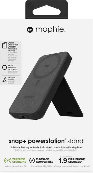 Actual product image mophie SNAP+ Powerstation Stand (10000 mAh, 7.50 W, 20 Wh)