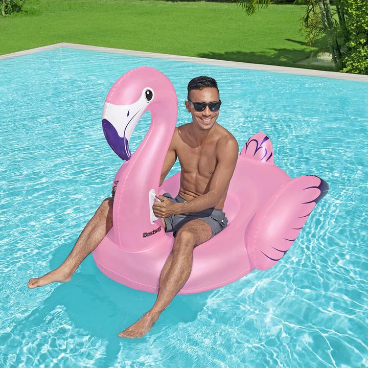 Actual product image Bestway Luxury Flamingo 153x143cm