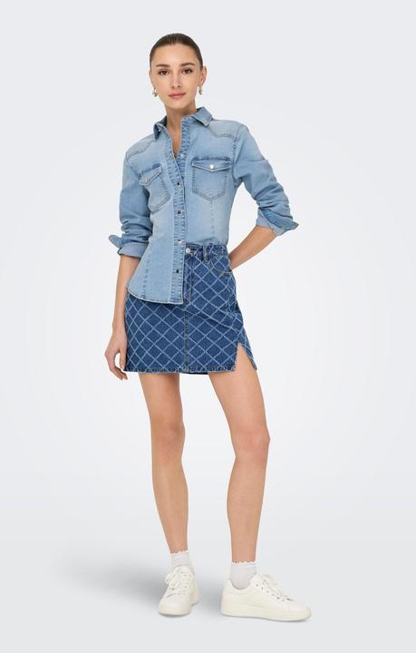 Image du produit JdY JDYEMILIE Denim Kurzer Rock Jeansrock (L)