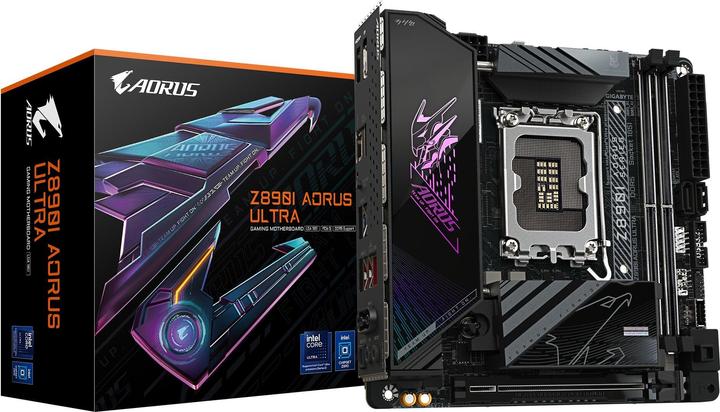 Image du produit Gigabyte Z890I AORUS ULTRA (LGA 1851, Intel Z890, Mini-ITX)