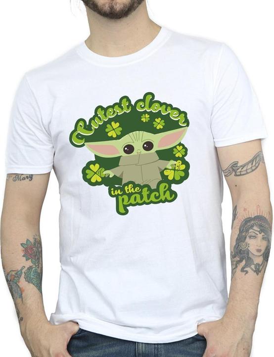 Produktbild Star Wars The Mandalorian St Patrick's Day Cutest Clover TShirt (S)
