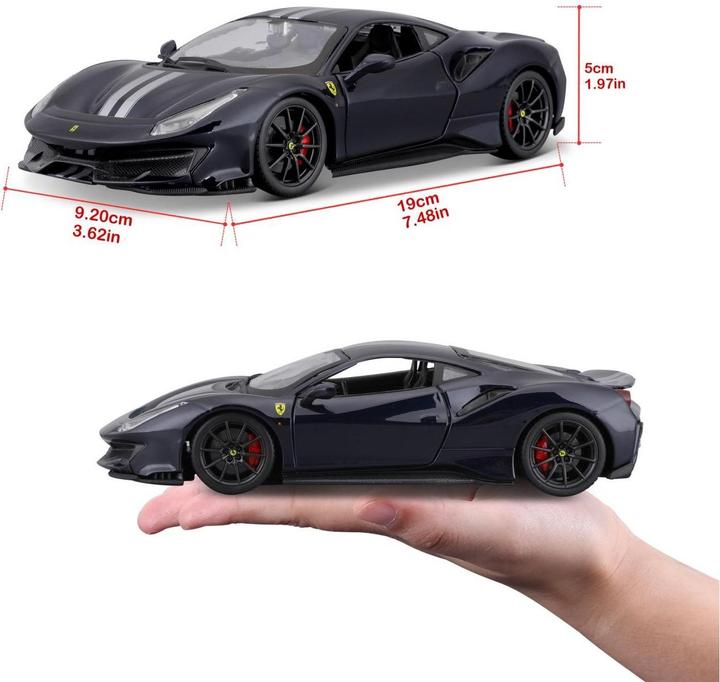 Immagine prodotto Bburago Ferrari R&P 488 Pista 1/24 blu