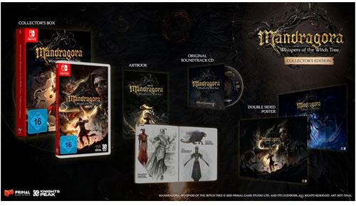 Actual product image Knights Peak Mandragora: Whispers of the Witch Tree - Collectors Edition (Switch, DE)