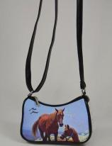 Actual product image Kögler Mini handbag Horses on mountain, Mario Moreno, col