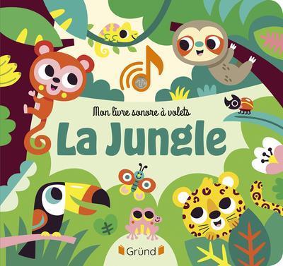 Immagine prodotto Gründ éditions La jungle. Mon livre sonore à volets (Francese, Americo Tiago, 2023)