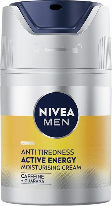 NIVEA MEN Skin Energy Koffein Feuchtigkeitsspendende Gesichtscreme 50ml (50 ml)