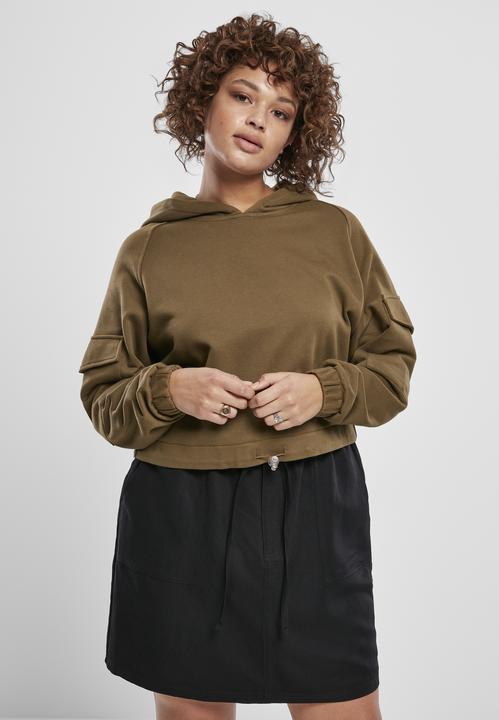Produktbild Urban Classics Ladies Short Worker Hoody (XXL)