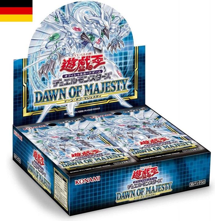 Actual product image Yu-Gi-Oh !: Dawn of Majesty - Booster Display - EN (German, Booster display)