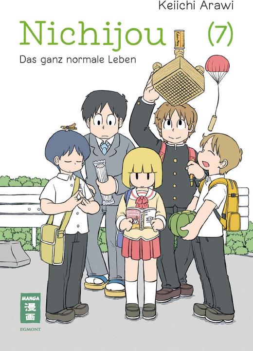 Actual product image Nichijou 07 (German, Keiichi Arawi, 2024)