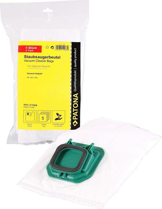 Immagine prodotto Flickbee Pile per sacchi Hoover per. Vorwerk Kobold VK140 VK150 (10 pezzi) (6 x)