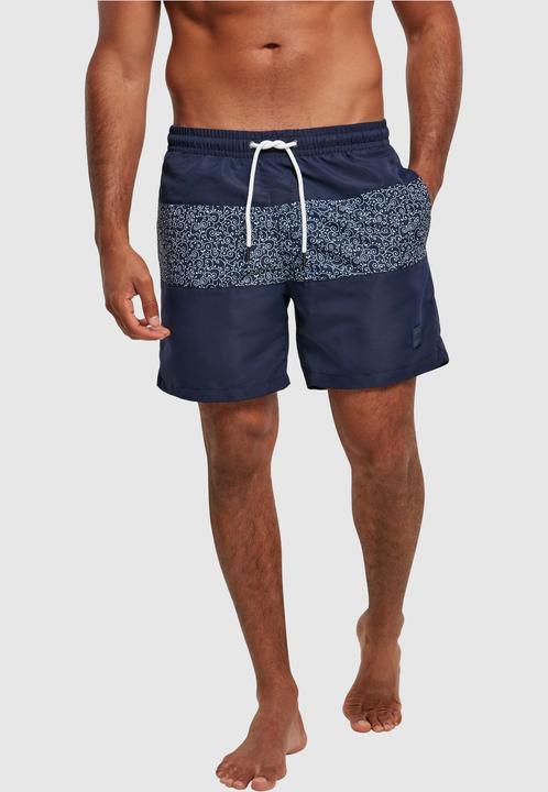 Produktbild Urban Classics Mid Block Pattern Swim Shorts (S)