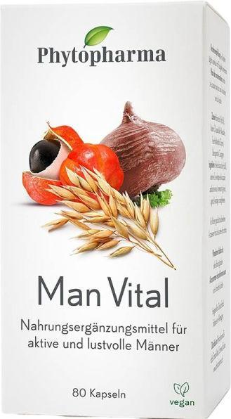 Image du produit Phytopharma Man Vital (80 pièce(s), Capsules, 76 g)