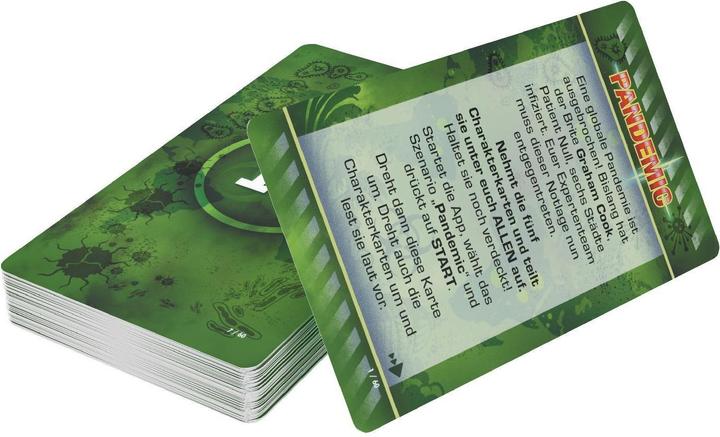 Actual product image Asmodée SCOD0086 - Unlock! Game Adventures: Pandemic (single scenario), for 1-6 players, from 10 years old (German)