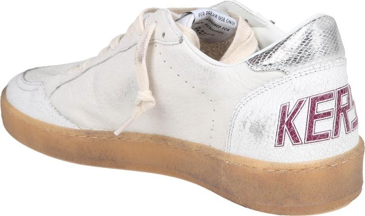 Produktbild Golden Goose ball star in white and green nappa (44)