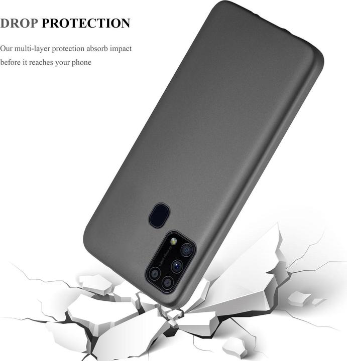Productafbeelding Cadorabo TPU Matte Metallic hoes (Samsung Galaxy M31)