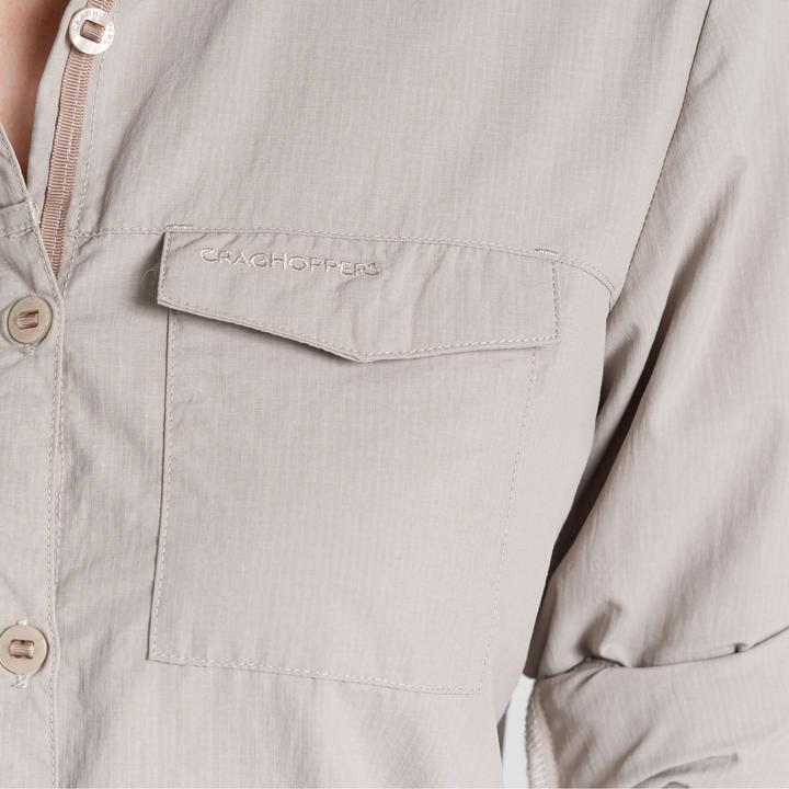 Image du produit Craghoppers Women's Nosilife Adventure Langarm Bluse III (14, L)