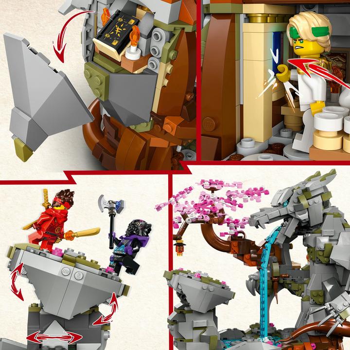Image du produit LEGO Temple en pierre de dragon (71819, LEGO Ninjago)