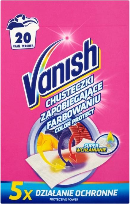 Immagine prodotto Vanish Colore Proteggere Svanire 10pz (5 Cicli di lavaggio, Convito)