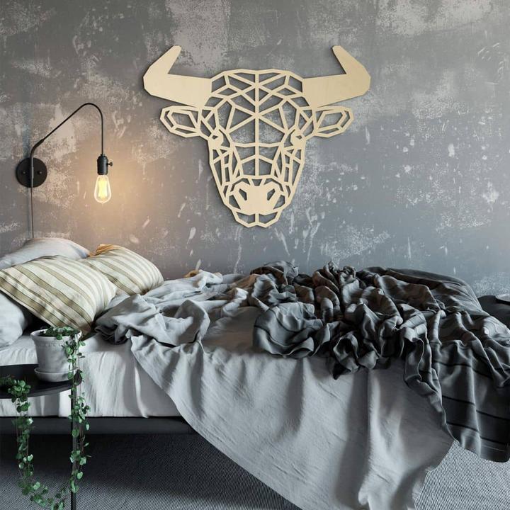 Produktbild Trenddeko Origami Stier (50 x 39 cm)
