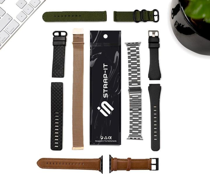 Produktbild Strap-it Stahlarmband (14 mm, Edelstahl)