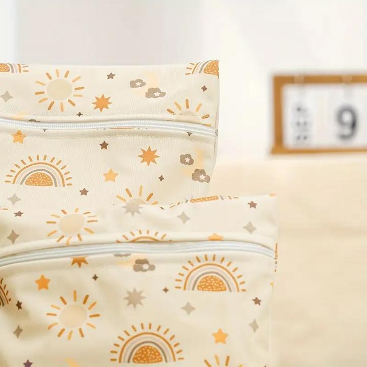 ASMI Wetbag Windeltasche Set 26x35cm + 19x25cm